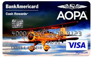 AOPA Cash Rewards Credit Card login