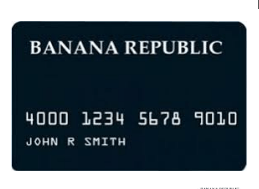BANANA REPUBLIC CREDIT CARD Login